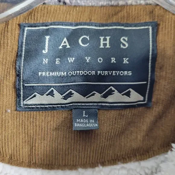 Jachs New York Premium Outdoors Purveyors Men Brown Southwestern Jacket Size L - Picture 3 of 7
